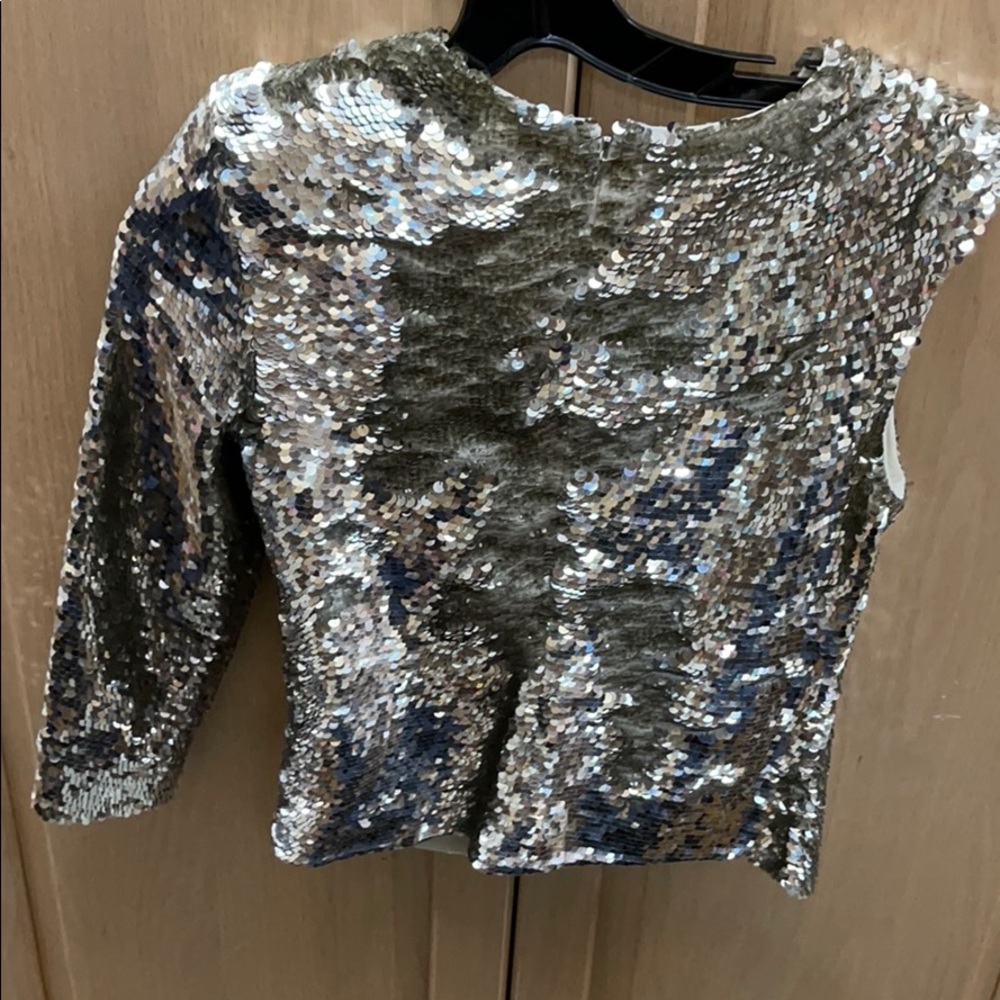 Helmut Lang Reversible Sequin Top - image 3